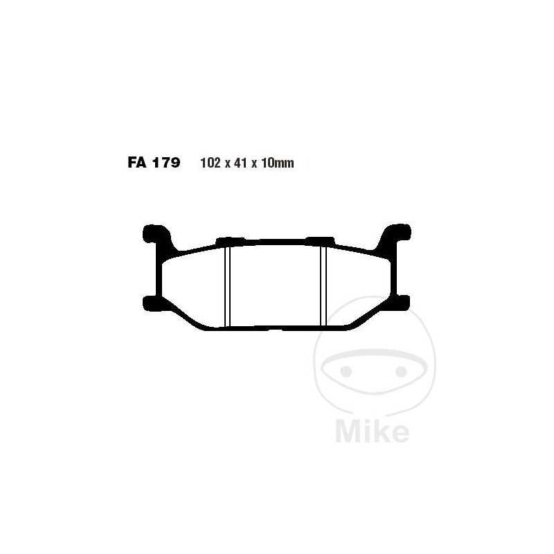 EBC Standard brake pads SCOOTER 732.01.87