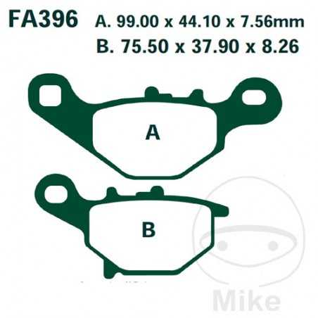 EBC Standard brake pads SCOOTER 732.19.53