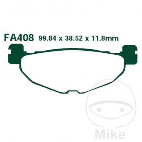 EBC Pastillas de freno carbono SCOOTER ALTN: 7871999 732.05.54