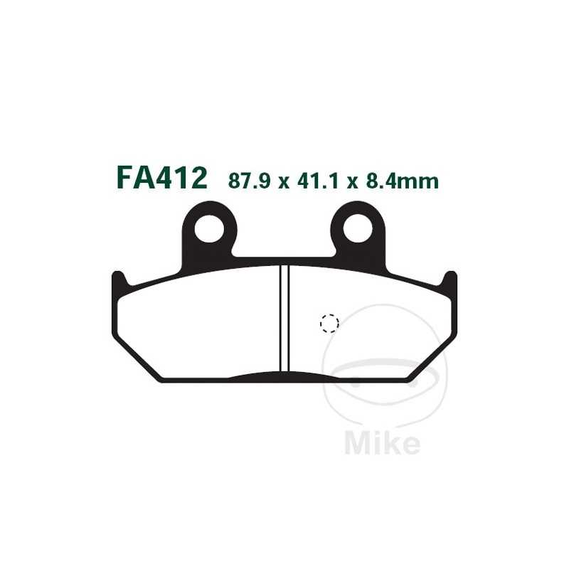 EBC carbon brake pads SCOOTER ALTN: 7872047 732.05.56