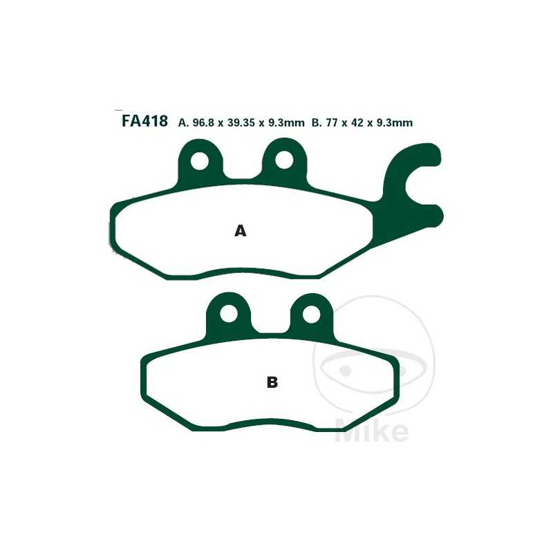 EBC carbon brake pads SCOOTER ALTN: 7874845 732.05.60
