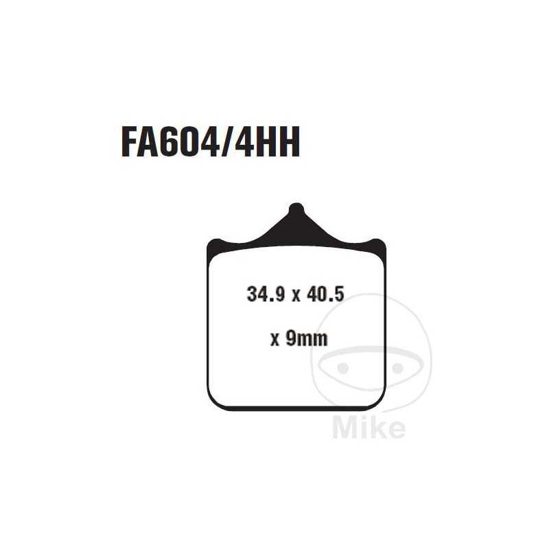 EBC SINTERED BRAKE PADS HH ALTN: 7870223 732.32.98