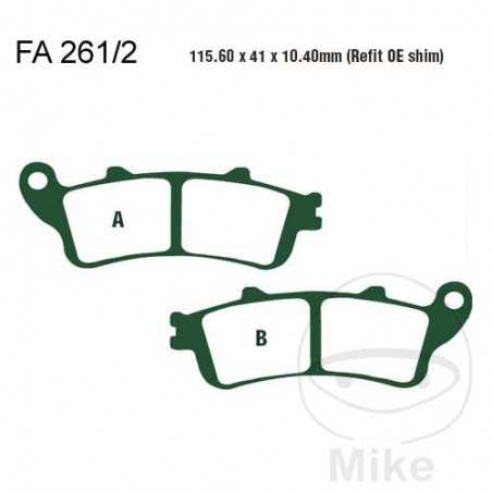 EBC SINTERED BRAKE PADS HH ALTN: 7875321 732.33.30