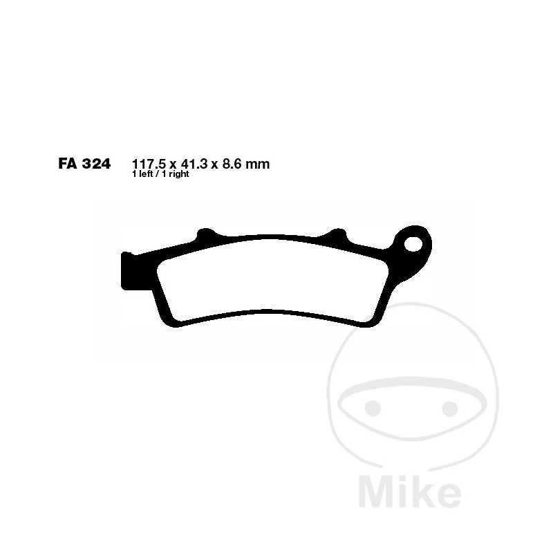 EBC carbon brake pads SCOOTER ALTN: 7873763 732.05.48