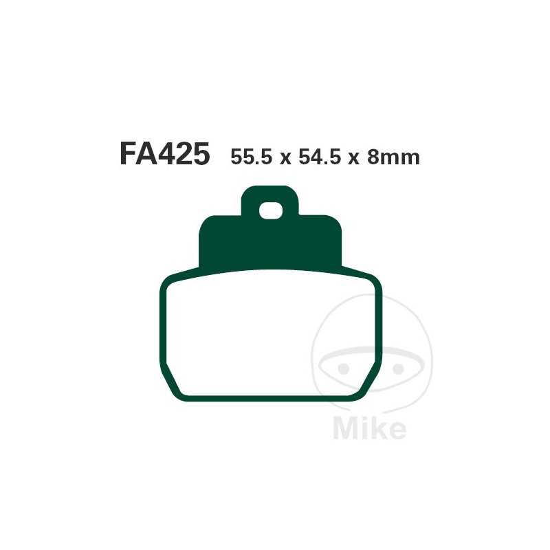 EBC carbon brake pads SCOOTER ALTN: 7872013 732.05.61