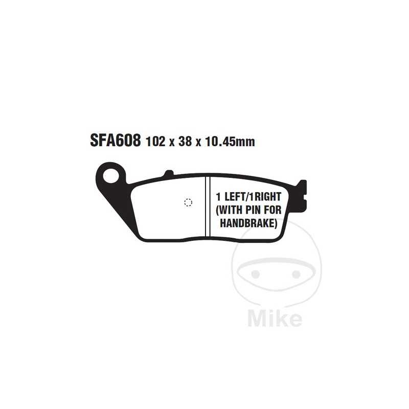 EBC SINTERED BRAKE PADS HH SCOOTER ALTN: 7875560 732.35.53