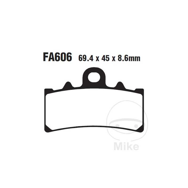 EBC SINTERED BRAKE PADS HH ALTN: 7870121 732.36.37