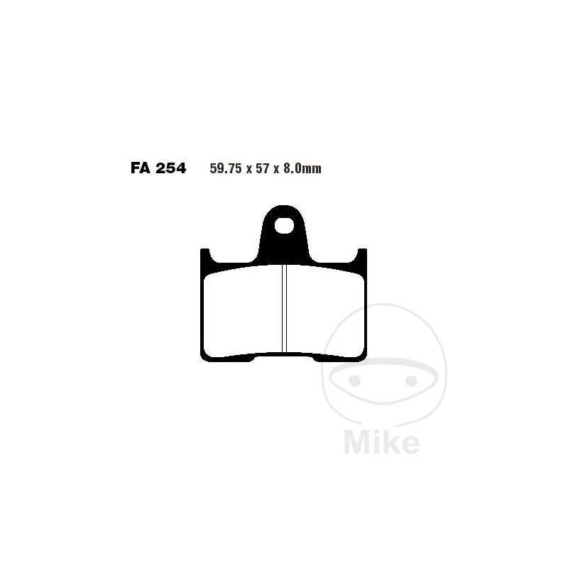 EBC SINTERED BRAKE PADS HH ALTN:7873813 732.40.23