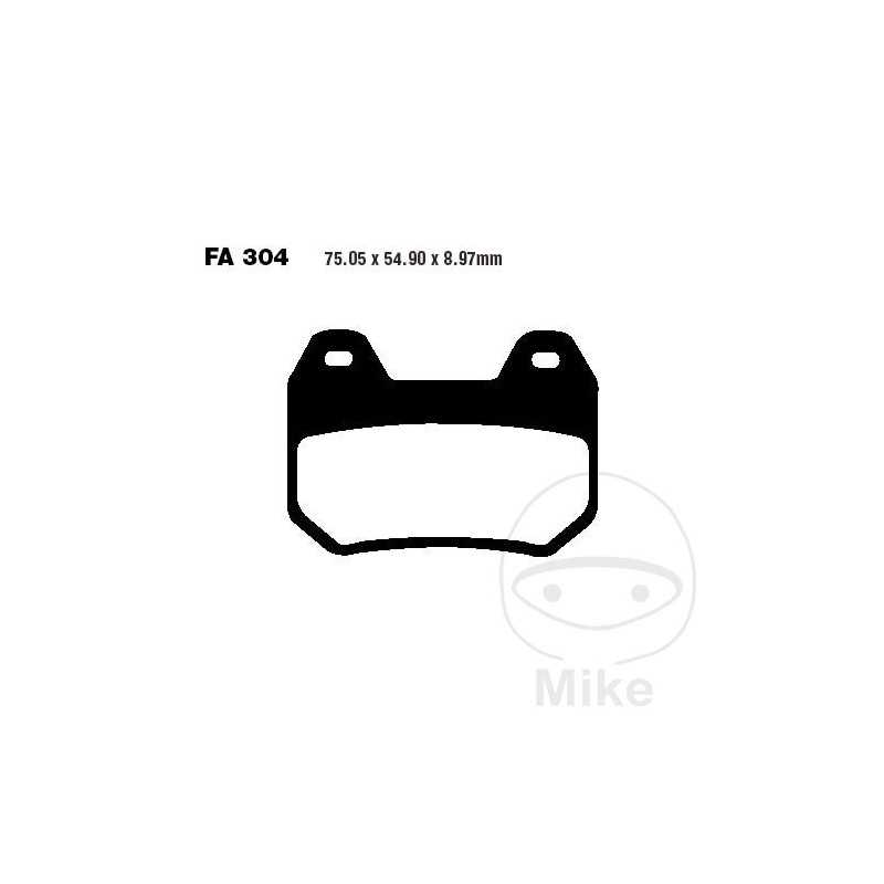 EBC SINTERED BRAKE PADS HH 732.40.72