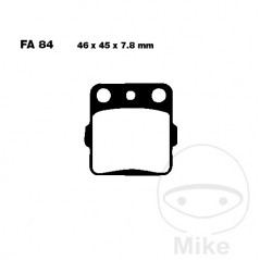EBC SINTERED BRAKE PADS MX-S 732.43.95