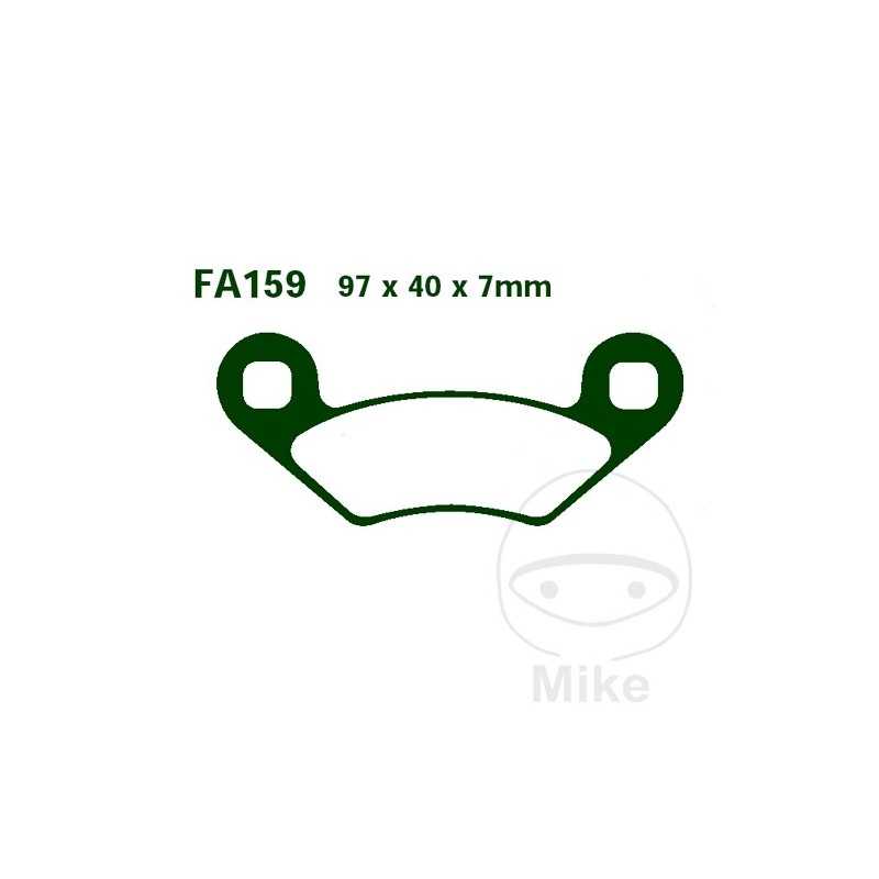 EBC SINTERED BRAKE PADS R ALTN: 7870154 732.54.26
