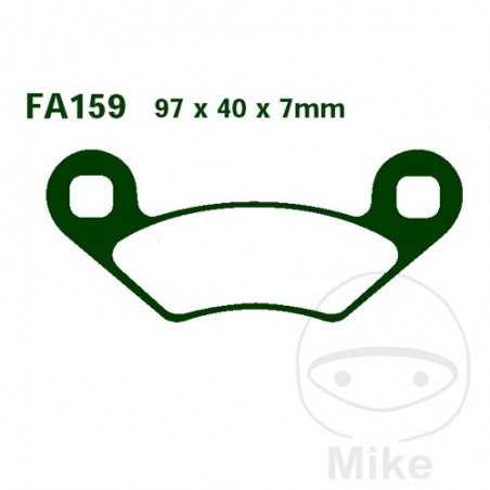 EBC SINTERED BRAKE PADS R ALTN: 7870154 732.54.26