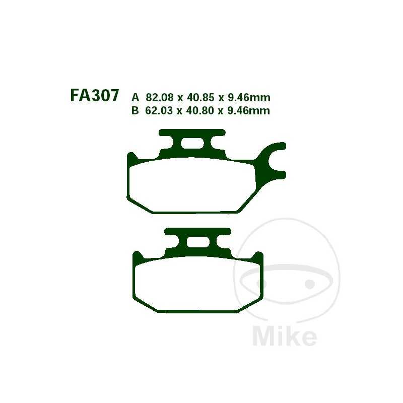 EBC SINTERED BRAKE PADS R ALTN: 7874597 732.56.08
