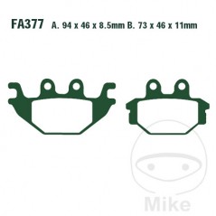 EBC SINTERED BRAKE PADS R ALTN: 7874324 732.57.80