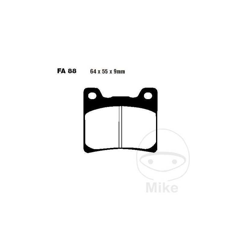 EBC Semi-sintered brake pads V 737.70.23