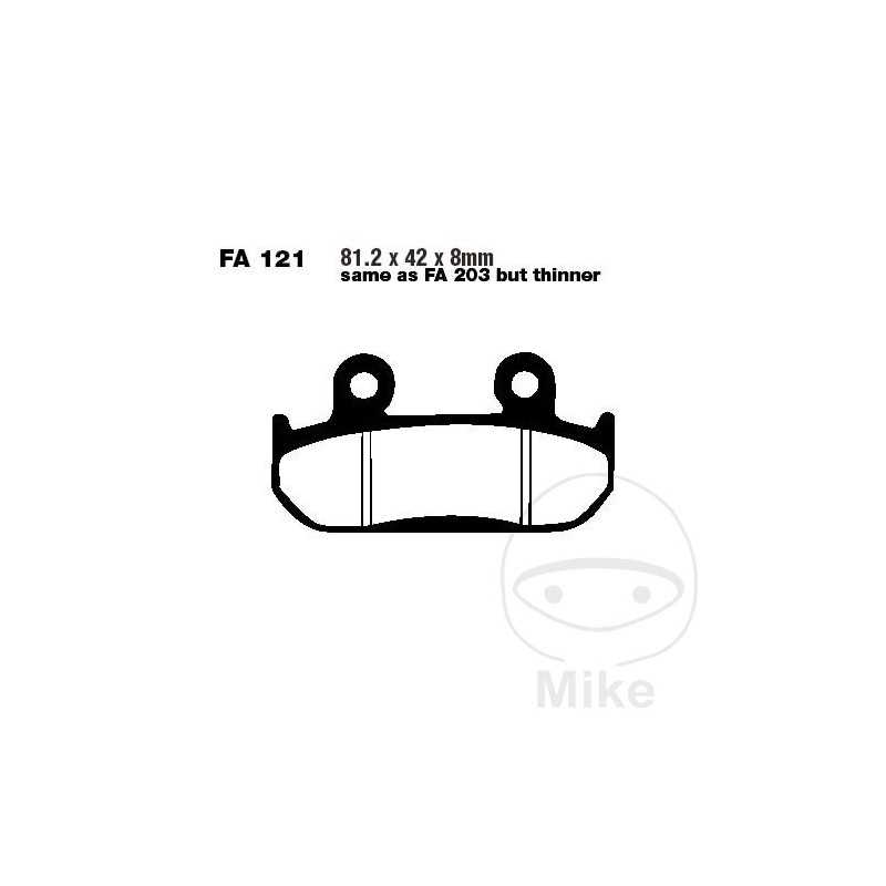 EBC SINTERED BRAKE PADS HH ALTN: 7873284 732.85.94