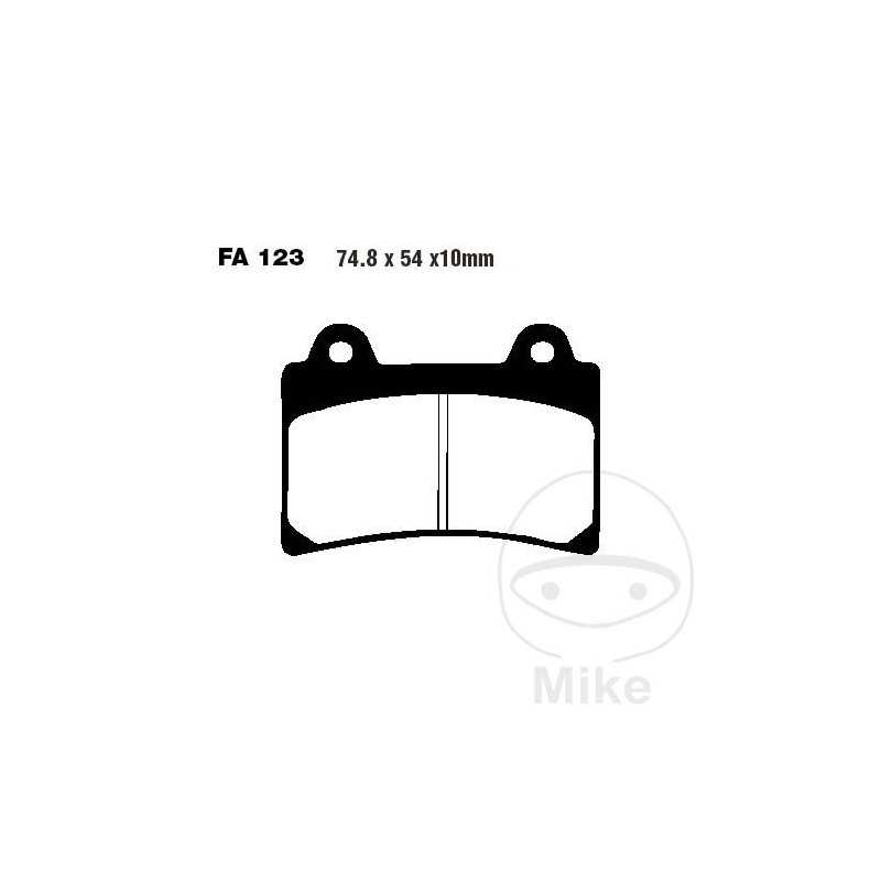 EBC Semi-sintered brake pads V 737.70.30