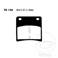 EBC Semi-sintered brake pads V 737.70.34