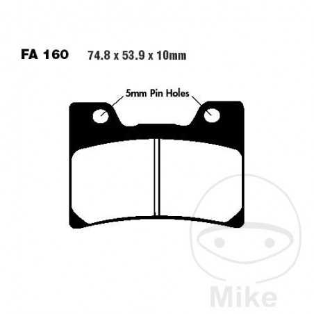 EBC SINTERED BRAKE PADS HH ALTN:7873383 732.86.85