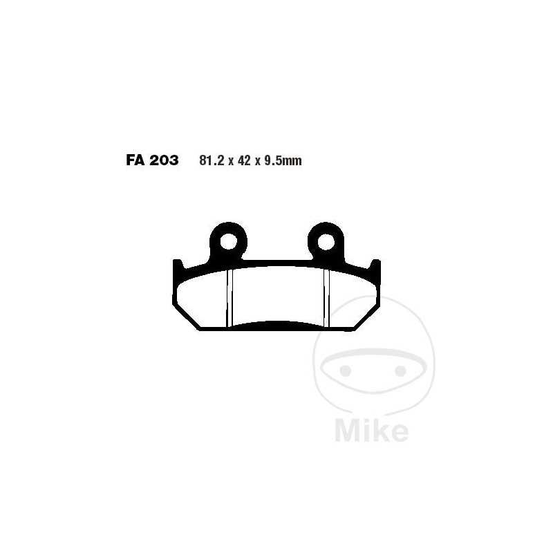 EBC SINTERED BRAKE PADS HH ALTN: 7873284 732.87.35