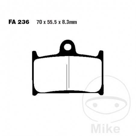 EBC PASTILLAS DE FRENO SINTERIZADAS HH ALTN:7873359 732.88.75