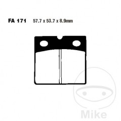 EBC SINTERED BRAKE PADS HH ALTN: 7870801 732.89.66