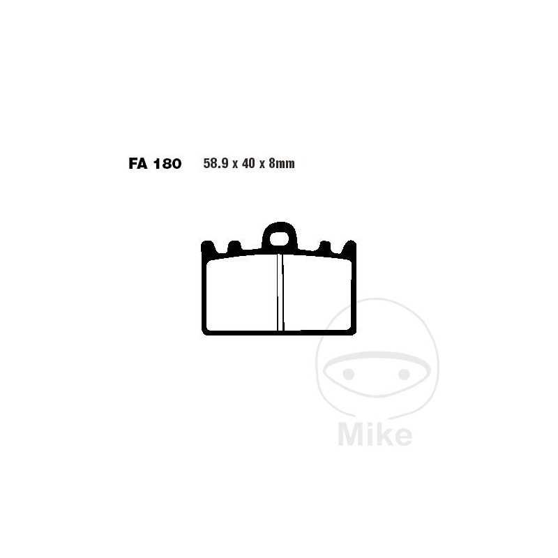EBC SINTERED BRAKE PADS HH 732.89.82
