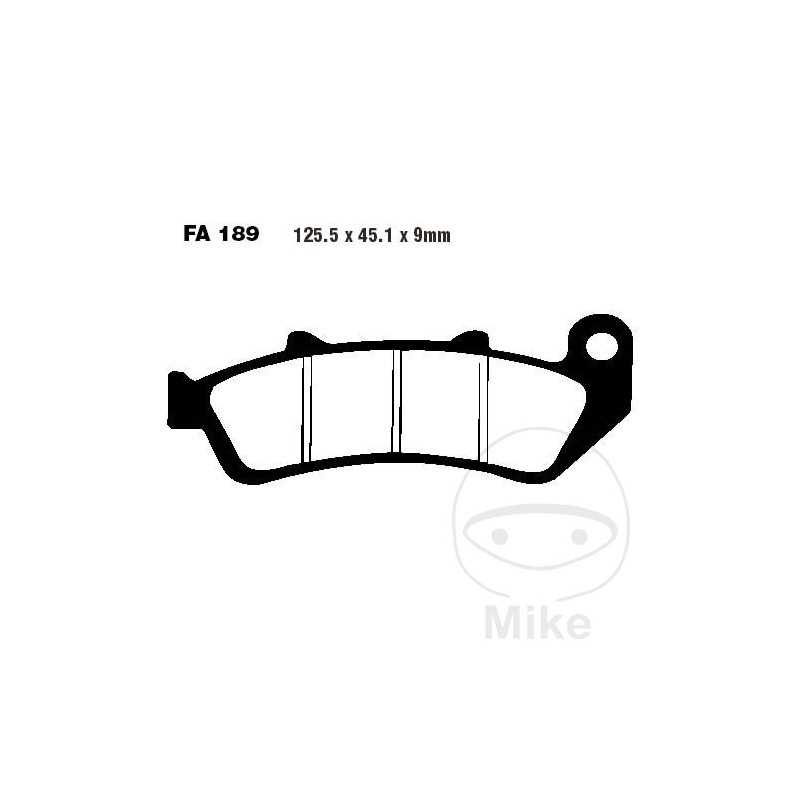 EBC SINTERED BRAKE PADS HH ALTN:7873433 732.89.90