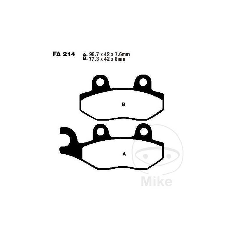 EBC SINTERED BRAKE PADS HH ALTN:7875131/7871924 732.90.14