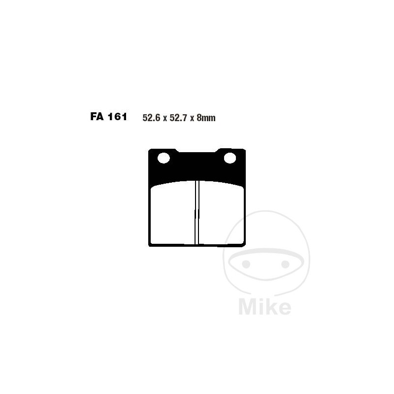 EBC Semi-sintered brake pads V 737.70.35