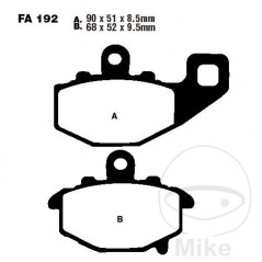 EBC Semi-sintered brake pads V 737.70.38