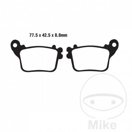 EBC Semi-sintered brake pads V 737.00.80