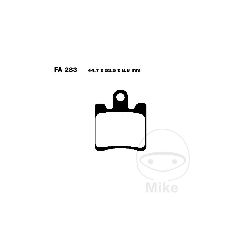 EBC Standard brake pads SCOOTER 737.01.50