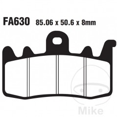 EBC SINTERED BRAKE PADS EPFA ALTN: 7870160 737.01.61