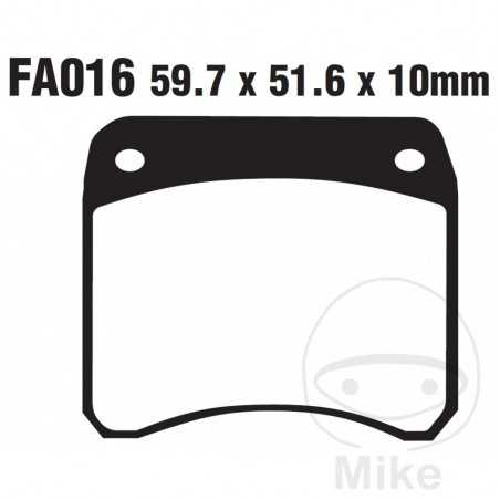 EBC SINTERED BRAKE PADS GPFAX 737.01.84