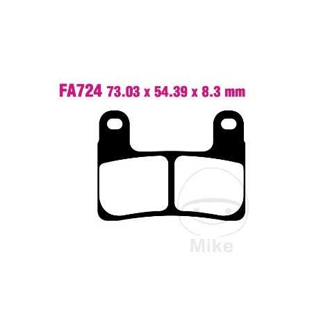 EBC SINTERED BRAKE PADS EPFA ALTN: 7870306 737.02.22