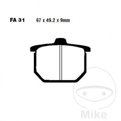 EBC Semi-sintered brake pads V 737.70.07