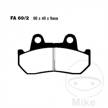 EBC Standard brake pads ALTN: 7871056 732.68.46