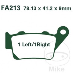 EBC Semi-sintered brake pads V 737.70.44