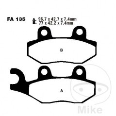 EBC SINTERED BRAKE PADS R ALTN: 7872930 737.70.96