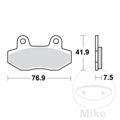 TRW Pastillas de freno para moto LC ALTN: 7320120 787.02.53
