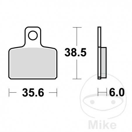 TRW SINTERED BRAKE PADS SI ALTN: 7323272 787.01.50