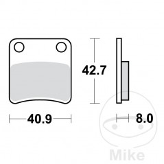 TRW Standard brake pads ALTN: 7320533 787.01.03