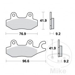 TRW Standard brake pads SCOOTER ALTN: 7320527 787.21.79
