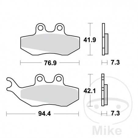 TRW Standard brake pads ALTN: 7378698 787.30.94
