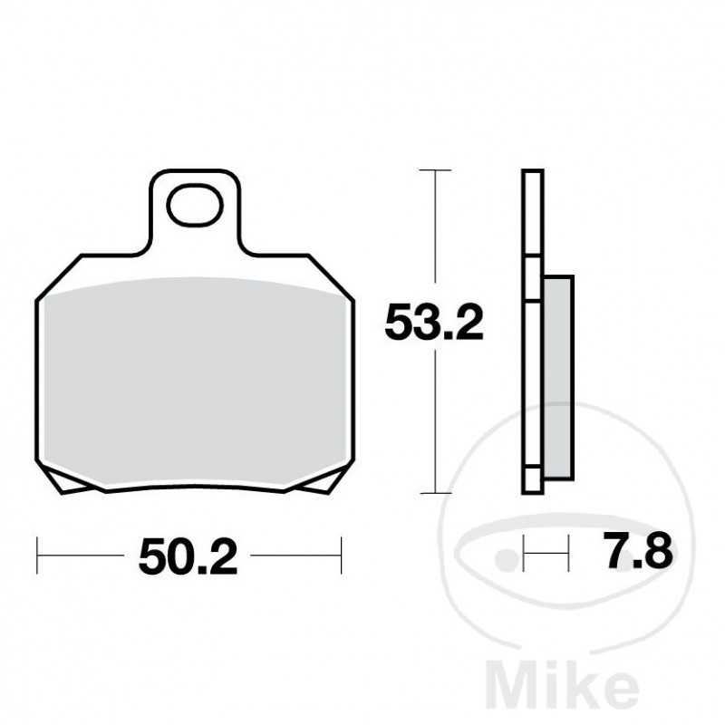 TRW Standard brake pads ALTN: 7320537 787.09.26