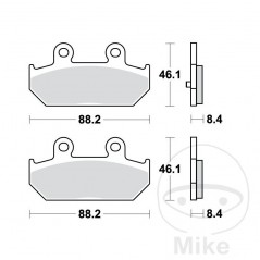 TRW Standard brake pads ALTN: 7320556 787.20.47