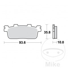 TRW Standard brake pads ALTN: 7323520 787.00.99