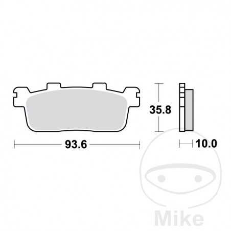 TRW Standard brake pads ALTN: 7323520 787.00.99