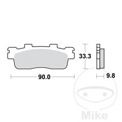 TRW PASTILLAS DE FRENO SINTERIZADAS SCOOTER ALTN:7323256 787.52.30